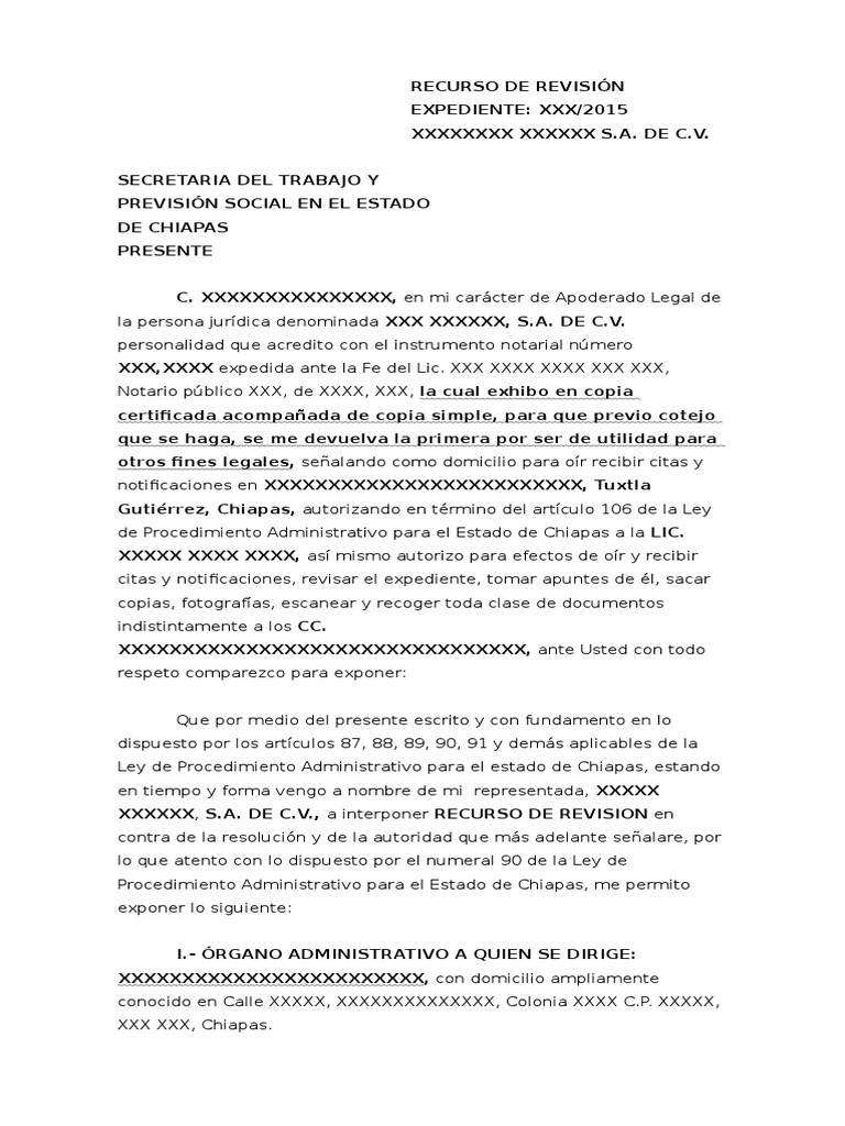 Recurso de Revisión | PDF | Caso de ley | Regulación