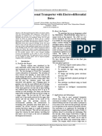 Design of A Personal Transporter With Electro Differential Drive