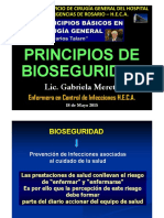 BIOSEGURIDAD CHARLA DE LA LICENCIADA GABRIELA MERETA PARA EL CURSO DE PRINCIPIOS BASICOS DE CIRUGIA 2015.pdf