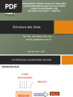 Aula 03 - Estrutura Dos Solos
