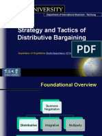 Strategy and Tactics of Distributive Bargaining: Tunghai University
