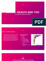 Global Health Extracurricular Digital Portfolio