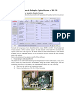Maintenance - Debug For Optical System of bs-120 (v1.0) PDF