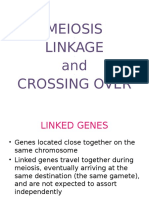 Meiosis and Linkage: Genetic Recombination via Crossing Over