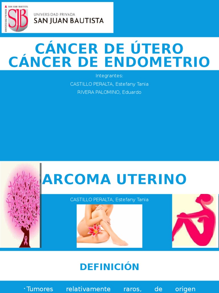 6. Cáncer de Útero | Cáncer | Sarcoma