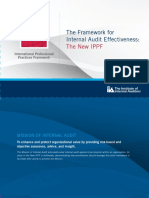The Framework For Internal Audit Effectiveness The New IPPF Brochure