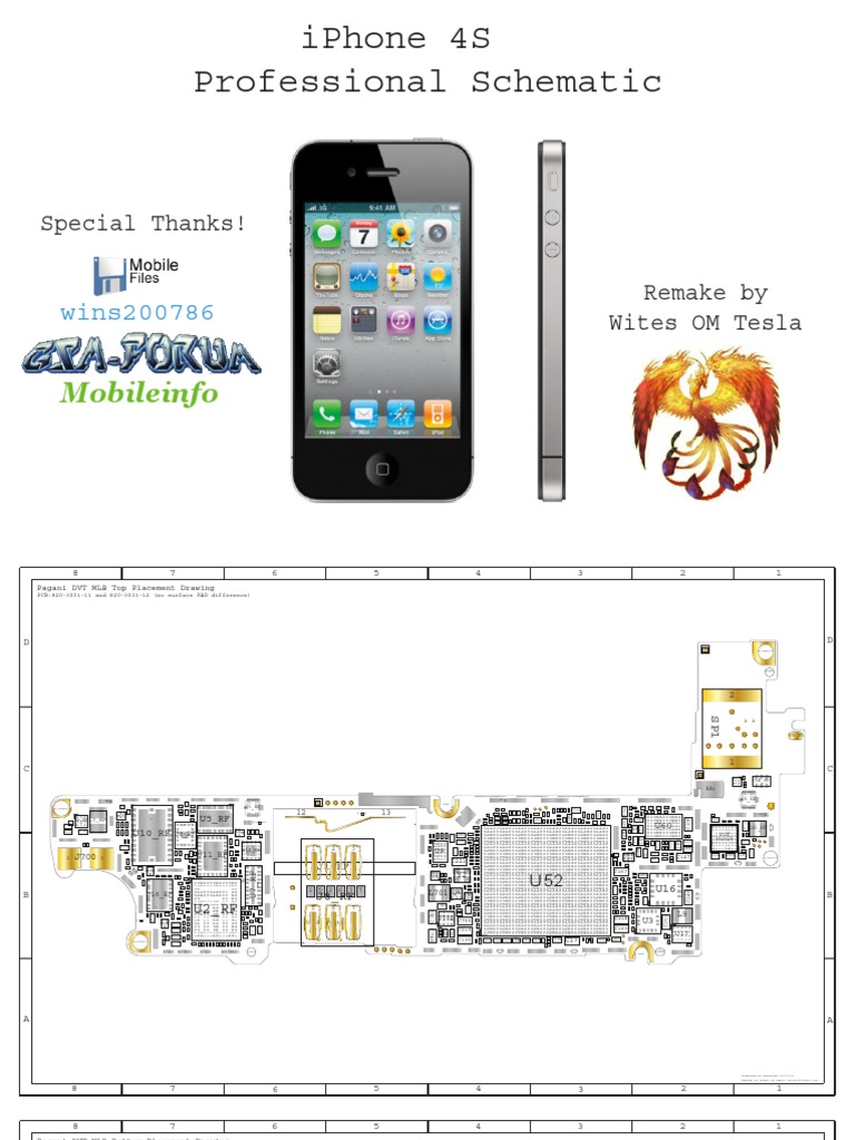 Iphone 4S Schematic PDF | PDF