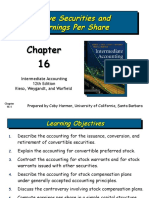 Dilutive Securities and Earnings Per Share