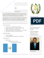 Government System Guatemala