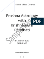 Prashna Astrology Sample Pages PDF