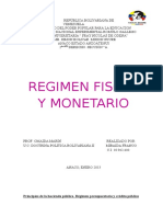 Regimen Fiscal Venezolano