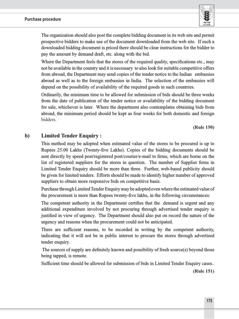 Guidelines for Bid Document Submission | PDF | Technology & Engineering
