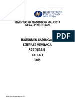 Instrumen Saringan Membaca Tahun 1 PDF