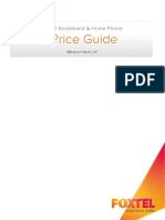 Foxtel Broadband Price Guide 170301