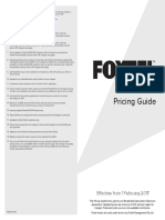 Residential Pricing Guide 170201