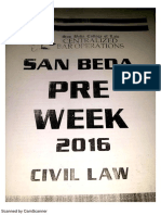 pre week civil 1-17