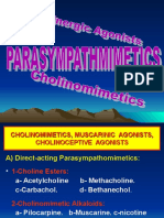 2- PARASYMPATHOMIMETICS