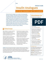 Insulin Analogs Clinician Guide