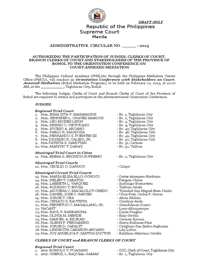 Admin Circular OCS | PDF | Government Institutions | Government