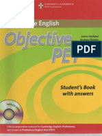 Cambridge English Objective PET Second Edition Student S Book With Key PDF