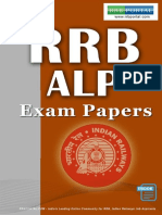 RRB Assistant Loco Pilot ALP Exam Papers
