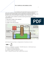 Electro Chemical Machining