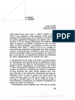 De la distinción entre "saber y estar cierto