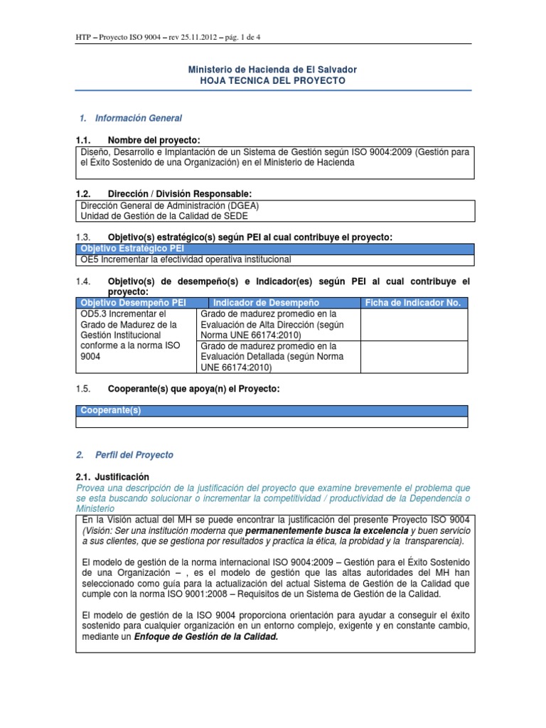 Iso 9004 2009 PDF | Descargar gratis PDF | Gestión de la calidad ...