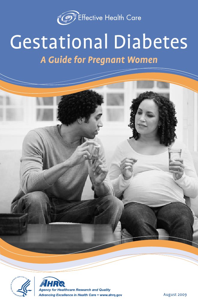 Gestational Diabetes Consumer Guide | PDF