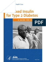 Insulin for Type 2 Diabetes Consumer Guide