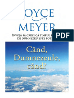 Joyce Meyer - Cand, Dumnezeule, Cand