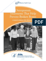 Osteoporosis Consumer Guide