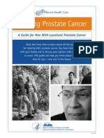 Prostate Cancer Consumer Guide