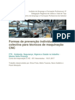 Prevenção riscos CNC