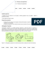 Module 2: Theory of Projections Lecture 14: Theories of Projections