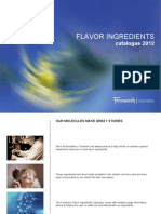 Flavor Ingredients: Catalogue 2012