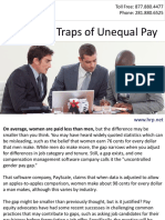 Avoid the Traps of Unequal Pay