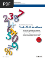 Trades Math Workbook PDF