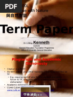 TP Topics and Requirements