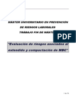 TFM Aglomerado. Prevención de Riesgos Laborales PDF