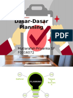 Dasar2 Planning