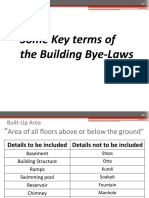 Some Key Terms of The Building Bye-Laws