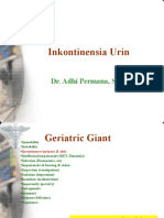 Inkontinensia Urin: Dr. Adhi Permana, SPPD