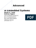 02917: Advanced Topics in Embedded Systems: Martin FR Anzle Andreas Eggers