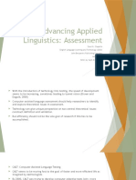 Chapelle - Advancing Applied Linguistics-Assessment - 2003