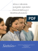 Cartilha Direitos e Deveres Do Empregado Operador de Telemarketing e Teleatendimento[1]