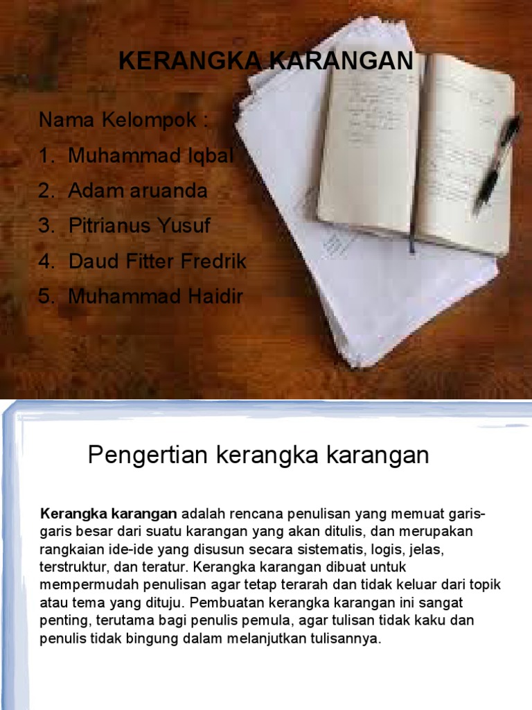 Kerangka Karangan | PDF | Seni | Komputer