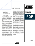 The Atmel 3-Volt EPROM Family: Low Voltage Otp Eprom