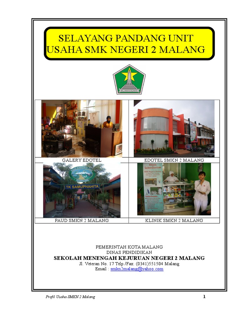 YAHYA PROFIL UNIT PRODUKSI Smkn 2 Malangdoc
