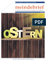 Gemeindebrief 2017 04 Frühjahr - 20. Ausgabe